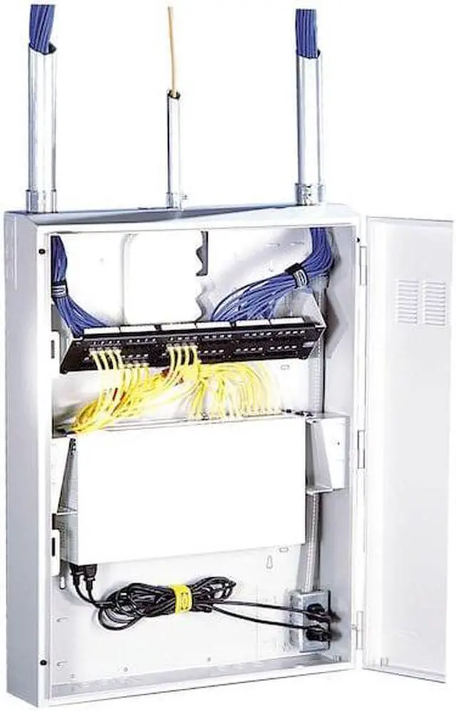 Alt view image 5 of 5 - Hubbell - RE4 - Remote Equipment Cabinet, Mounting Style: Wall Mount, Load Rating: 100 lbs., 32.20 Height