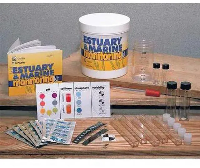 Alt view image 2 of 3 - Lamotte Water Test Ed Kit,pH,Dis O2,Nitrate,etc HAWA 5911