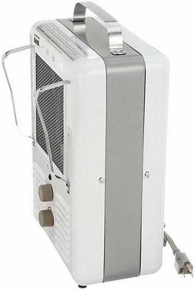 Alt view image 3 of 3 - DAYTON 3VU33 Portable Electric Jobsite & Garage Heater, 120V, 1.3 kW/1.5 kW,