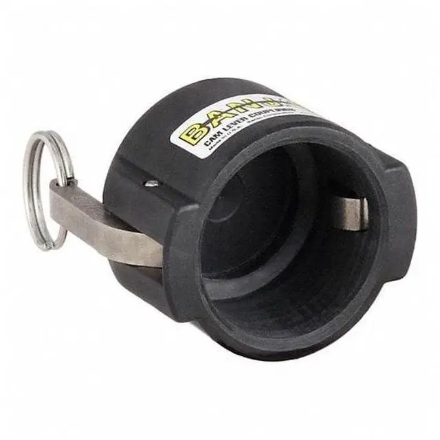Alt view image 6 of 6 - BANJO 200CAP Female Camlock Lever Dust Cap, 2 in, Cap For Male Adapter, Type