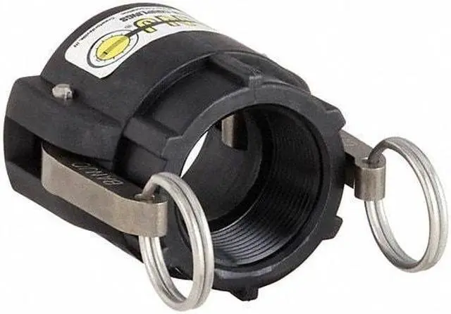 Alt view image 4 of 5 - BANJO 200D Cam & Groove Coupling, Type D, 2 in Coupling, 2 in Hose Fitting, 2