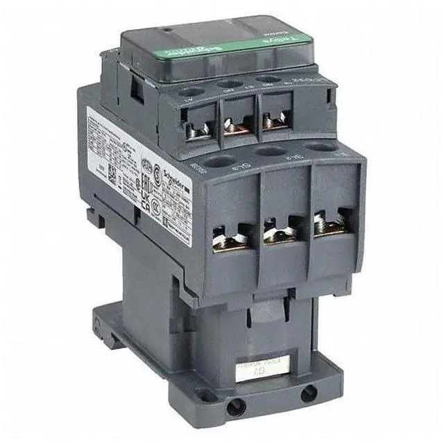 Alt view image 7 of 8 - SCHNEIDER ELECTRIC LC1D32G7 IEC Magnetic Contactor, 1NC/1NO, 120V AC, 3 P,