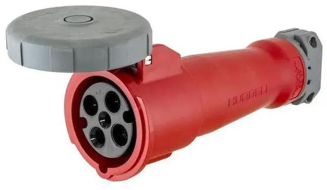 Alt view image 3 of 6 - HUBBELL WIRING DEVICE-KELLEMS HBL430C7W Watertight Pin & Sleeve Connector, 30