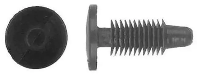 Main image of ZORO SELECT 5506PK Push-In Rivet, Dome Head, 1/4 in Dia., 23/32 in L, Nylon