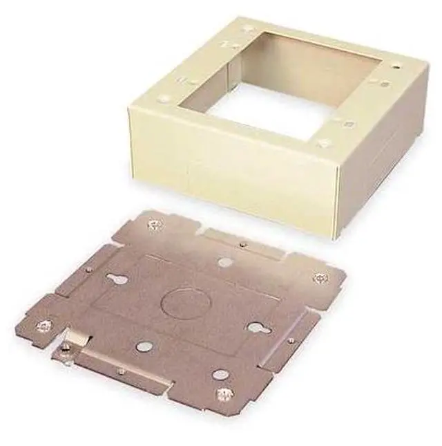 Main image of LEGRAND V2448-2 Device Box, 2400 Series, 1.75 in H, 4-3/4 in L, Ivory