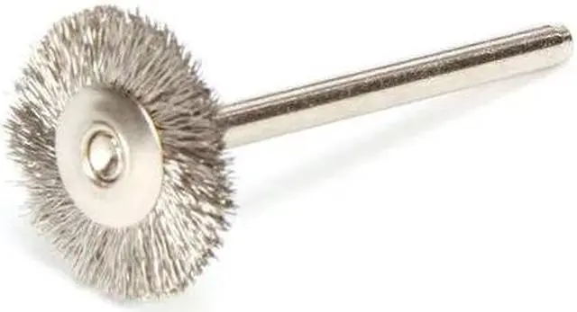 Main image of WEILER 91200 Miniature Wheel Brush,Crimped Wire,3/4