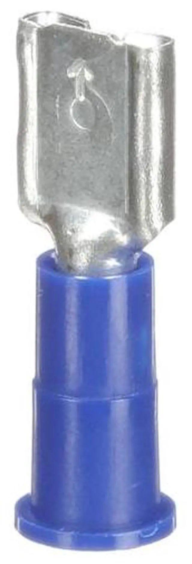 Alt view image 9 of 9 - 3M MVU14-250DFX Scotchlok Female Disconnect, Blue, 16-14AWG, PK100