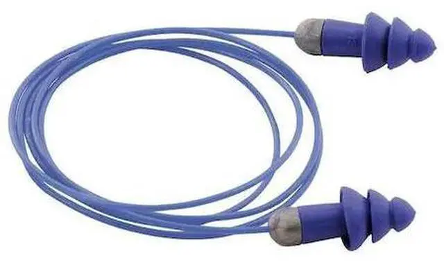 Alt view image 4 of 5 - Ear Plugs, 27dB, Corded, Met Det, Univ, PK50
