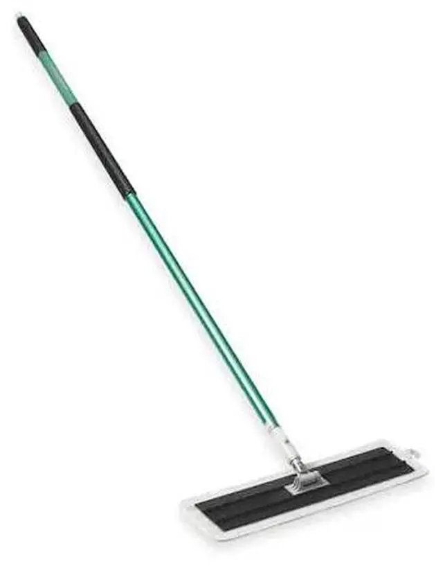 Alt view image 4 of 4 - 3M 55593 Flat Mop Kit, Quick Change Connection, Cut-End, Green/Black,