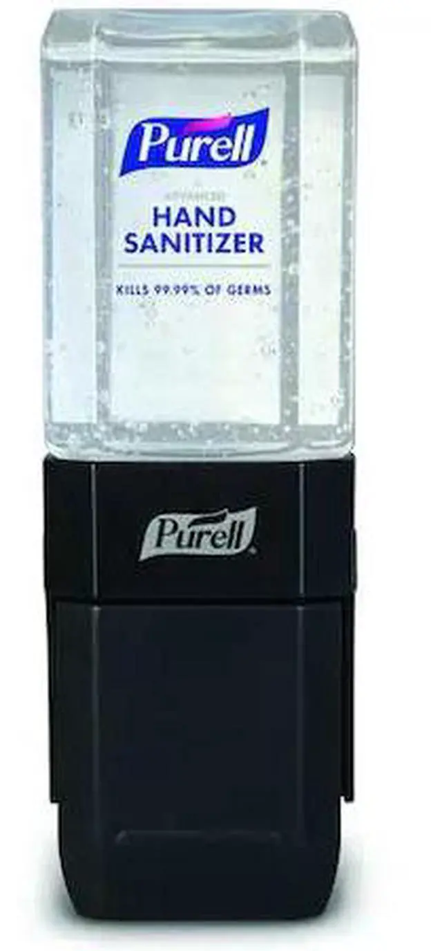 Main image of PURELL 4424-D6 Hand San Disp Kit,BLK,450mL,5 7/8inD,PK6