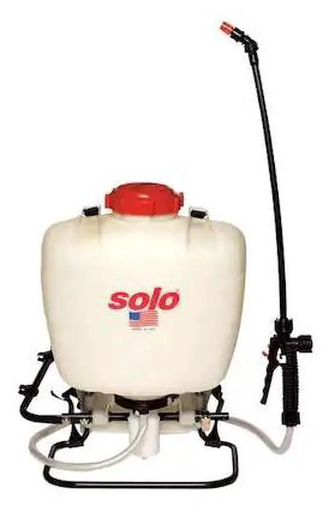 Alt view image 6 of 13 - SOLO 425 4 gal. Backpack Sprayer, Polyethylene Tank, Cone, Fan, Jet Spray