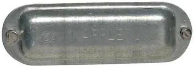 Main image of APPLETON ELECTRIC K100 Conduit Body Cover,1 in.,Steel,Form 35