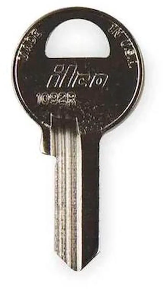 Alt view image 4 of 4 - KABA ILCO 1092R Key Blank,Brass,Master Padlock,PK10