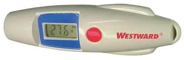 Main image of WESTWARD 1VER1 Infrared Thermometer, Single Dot Laser Sighting Fixed 0.95, -28
