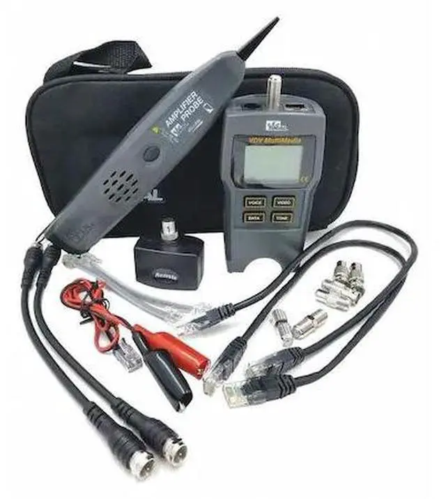 Alt view image 2 of 4 - Ideal 33-866 Test Tone Trace VDV Kit; For Voice, Data and Video
