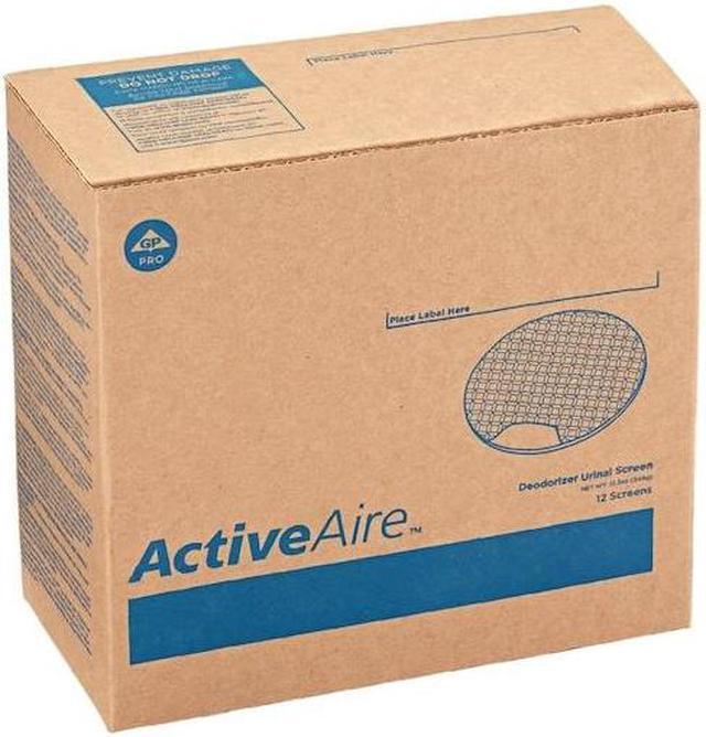 Alt view image 5 of 10 - Georgia Pacific 48270 Activeaire Deodorizer Urinal Screen, Coastal Breeze - Blue, 12 per Case