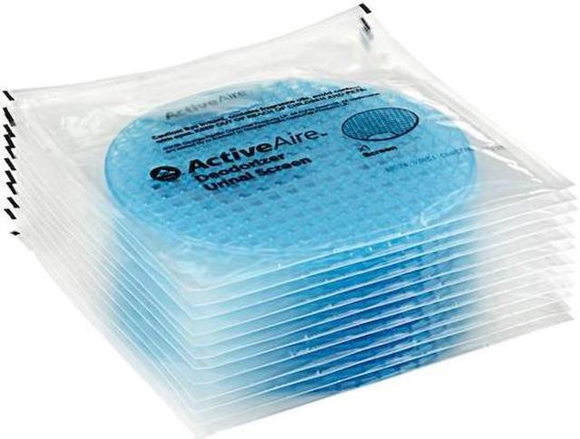 Alt view image 7 of 10 - Georgia Pacific 48270 Activeaire Deodorizer Urinal Screen, Coastal Breeze - Blue, 12 per Case