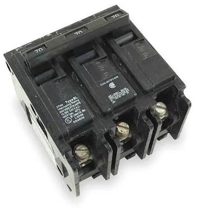 Alt view image 2 of 3 - SIEMENS B330 Circuit Breaker, B Series, 30A, 3 Pole, 240V AC, 10kA