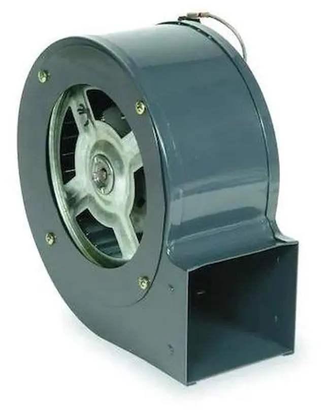Alt view image 2 of 3 - DAYTON 1TDP4 Rectangular OEM Blower, 1580 RPM, 1 Phase, Direct Drive, Steel 1