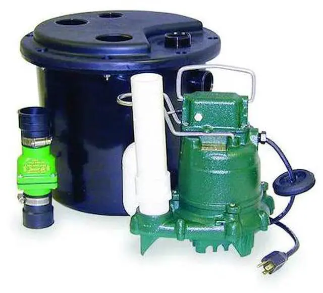 Alt view image 4 of 6 - ZOELLER 105-0001 Drain Pump Kit,3/10 HP