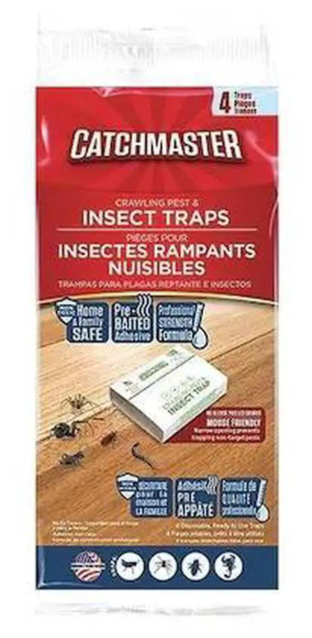 Alt view image 2 of 2 - CATCHMASTER 724 Glue Trap,7 In. L,3-1/2 In. W,PK4