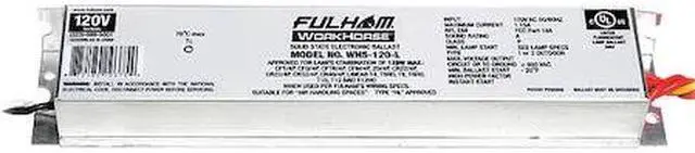 Alt view image 2 of 4 - Fulham 10375 - WH5-120-L Fulham WorkHorse 5 Ballast