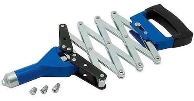 Main image of ZORO SELECT 5TUW8 Lazy Tong Riveter,1/8,5/32,3/16,1/4 In