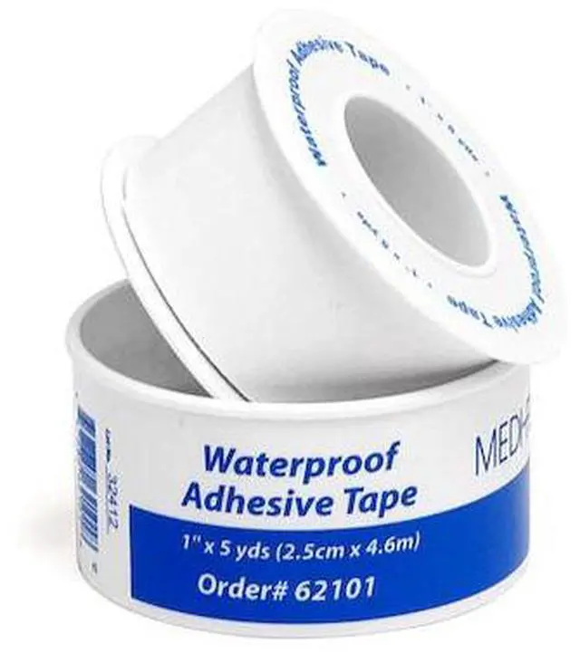 Alt view image 3 of 4 - MEDIQUE 62101 Adhesive Tape, White, 1 In. W, 5 yd. L