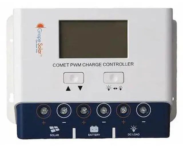 Alt view image 2 of 2 - Grape Solar Charge Controller, 40A, PWM Type   GS-PWM-COMET-40