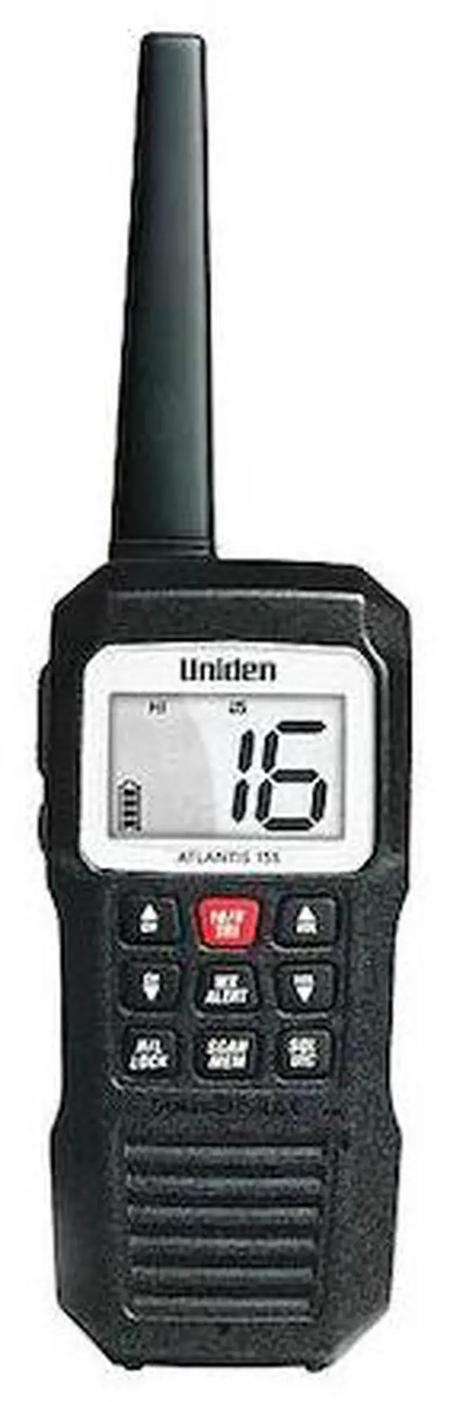 Alt view image 14 of 19 - UNIDEN Handheld 2-Way VHF Marine Radio Floating ATLANTIS 155