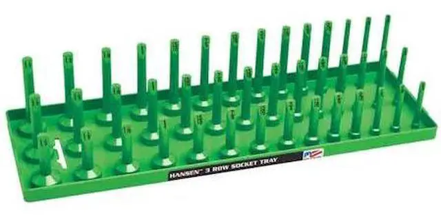 Alt view image 3 of 8 - HANSEN 12033 Socket Tray,Socket,ABS Plastic,Green