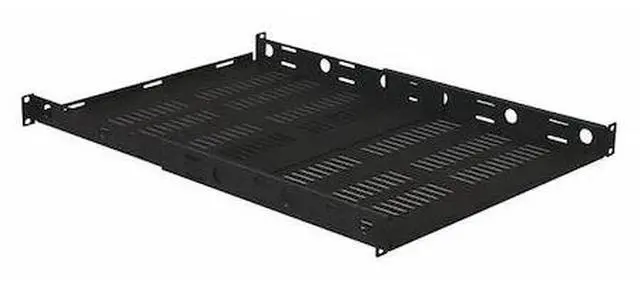 Main image of VIDEO MOUNT PRODUCTS ERS1U4P 1U Vented Adjustable Four Post Rack Shelf