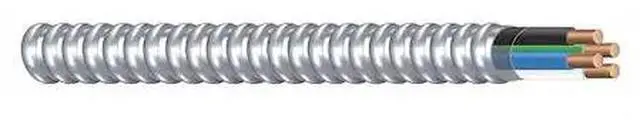 Main image of SOUTHWIRE 61097301 Metal Clad Building Cable, MC, 12 AWG, 3C with Ground C,