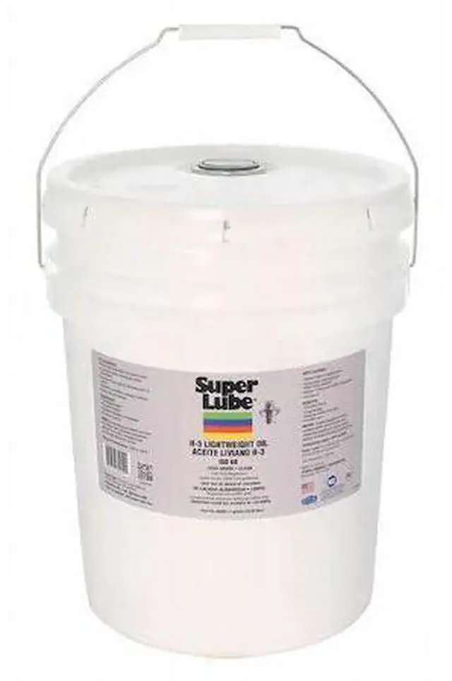 Main image of SUPER LUBE 60050 5 gal Pail, Hydraulic Oil, 68 ISO Viscosity, 80W SAE