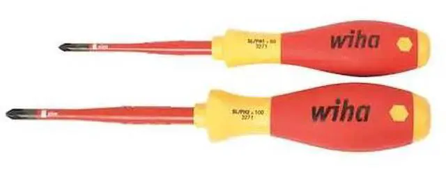 Alt view image 2 of 2 - Wiha Tools Insulated Screwdriver Set, NmPcs2  30770