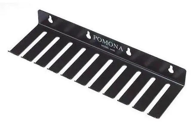 Alt view image 3 of 3 - POMONA 4408/POM Test Lead Holder,Black,10 Slots