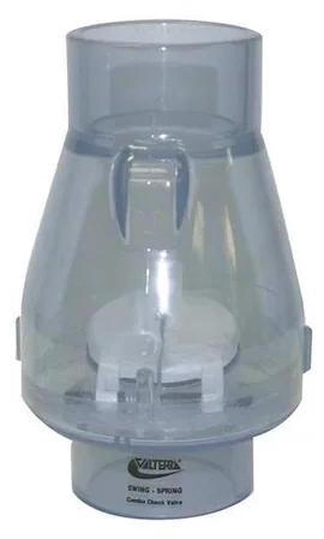 Alt view image 4 of 5 - Valterra Spring Swing Check Valve,PVC,2",Slip  200-C20