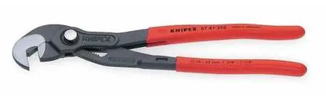 Alt view image 3 of 13 - KNIPEX 87 41 250 SBA Spanner Pliers,10 In