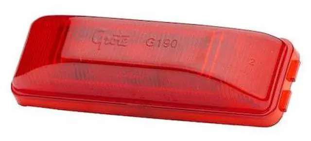 Alt view image 4 of 4 - Marker Lamp,LED,3 Diode,Red GROTE G1902