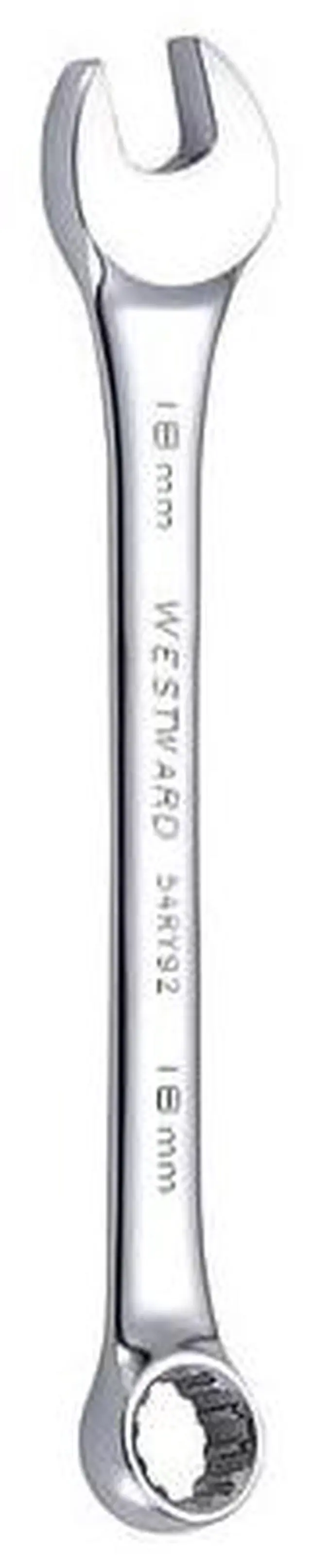 Main image of WESTWARD 54RY92 Combination Wrench,18mm,Metric,12 pt.