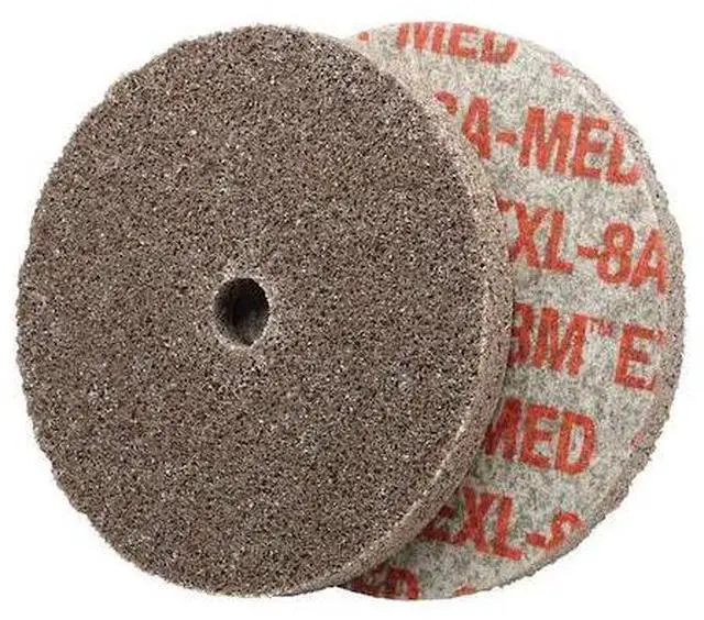 Main image of SCOTCH-BRITE 61500078722 Unitized Wheel,3in. Dia.,Arbor Hole