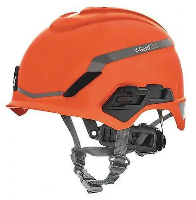 Main image of V-GARD 10194797 Climbing Hard Hat, Type 1, Class E, Ratchet (4-Point)