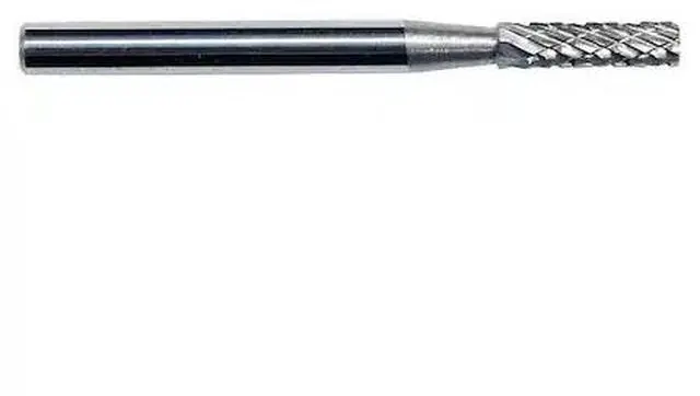 Main image of ZORO SELECT 19D789 Cylinder Bur SA,Carbide,1/4",Double Cut