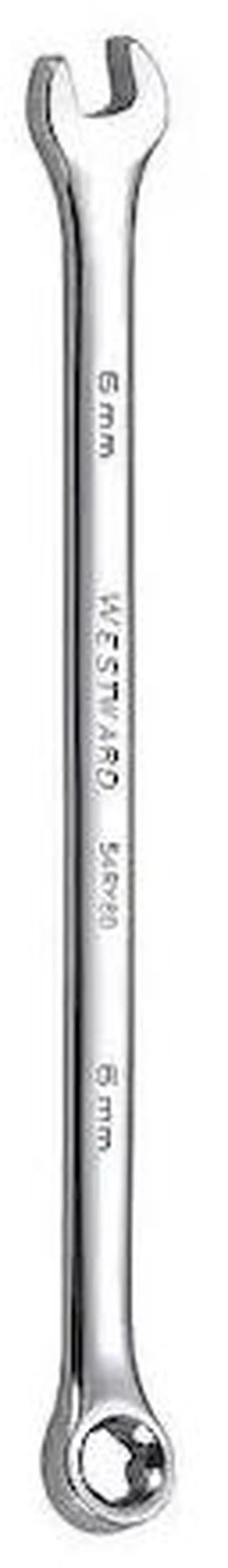 Alt view image 2 of 2 - WESTWARD 54RY80 Combination Wrench,6mm,Metric,6 pt.