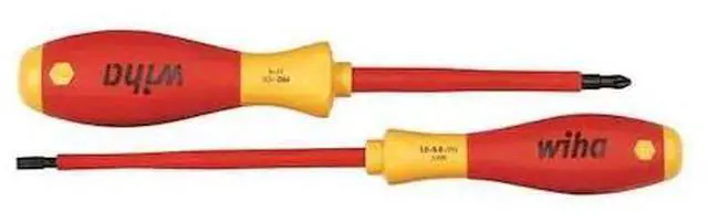 Alt view image 2 of 2 - Wiha Tools Insulated Screwdriver Set, NmPcs2  33532