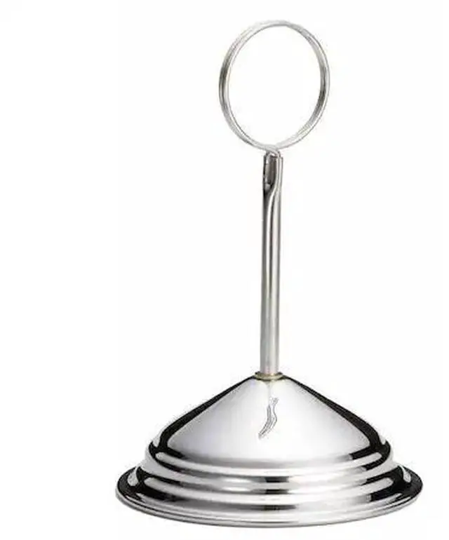 Main image of TABLECRAFT 1306 Card and Number Holder,6 In