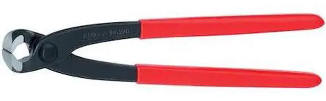 Alt view image 4 of 4 - Knipex 99-01-220 8.7" Concretors' Nippers - Plastic Grip
