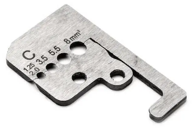 Main image of CAPRI TOOLS CP20010-BLADE-C 1.25 mm square to 8 mm square Wire Stripper Blades