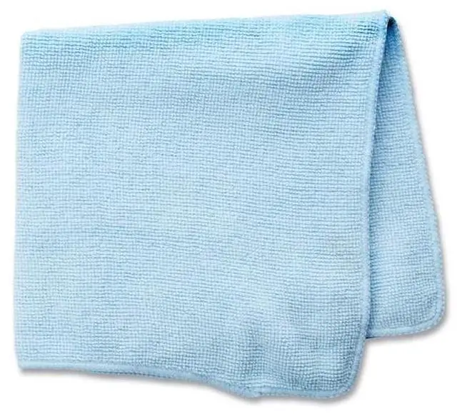 Alt view image 13 of 20 - Rubbermaid Commercial Microfiber Cleaning Cloths 12 x 12 Blue 24/Pack 1820579