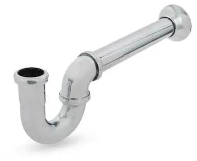 Main image of EVERFLOW 12818 Utility/ Milwaukee P-Trap for Tubular Drain Applications, 17GA